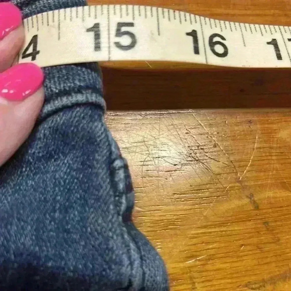 Lucky Brand Women’s Jeans Dark Wash 6/28 Ankle Length Raw Hem Skinny 5 Pocket - Picture 10 of 11